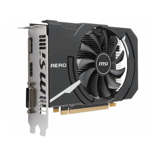 MSI RX 550 Aero ITX OC 4GB Gaming Graphics Card